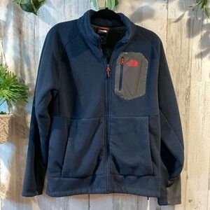 North Face Thick Fleece Zip Up Jacket